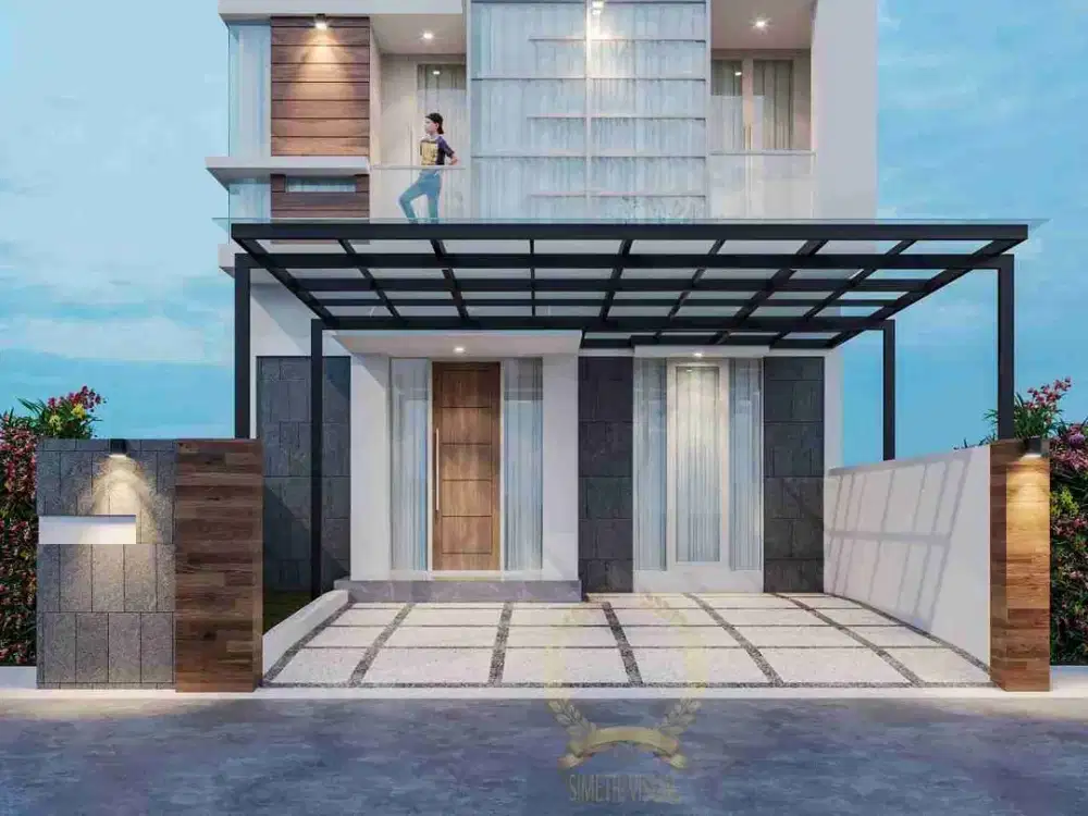 Hunian 2 lantai cantik menawan di tengah kota hanya 500 jutaan