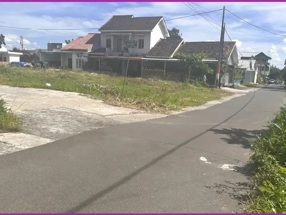 Tanah Dekat Jogja Bay Lokasi Harga Murah Sleman