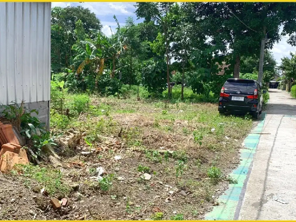Tanah Siap AJB Dekat Bandara Adisutjipto di Jl. Mushola Berbah
