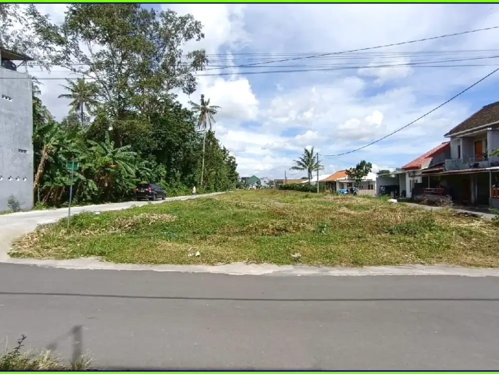 Tanah Murah Dekat Stadion Maguwoharjo, Siap Akad Notaris