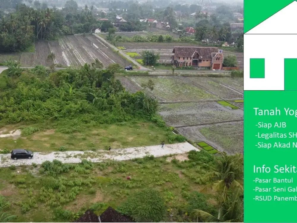Legalitas SHM Tanah Dekat Jl. Grujugan Lokasi  Masjid Agung Bantul