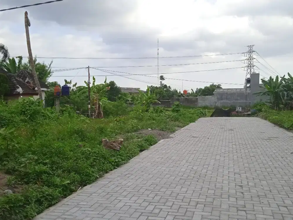 Tanah Hunian Dekat Pasar Kolombo, Sleman Jogja