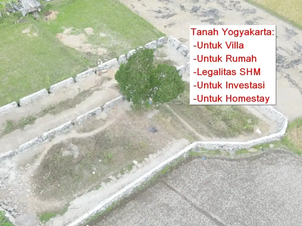 Tanah 3 Menit ke Mataram City di Jl. Damai