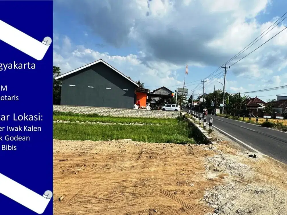 Tanah Dekat Kampus UNJANI Sleman Area Godean