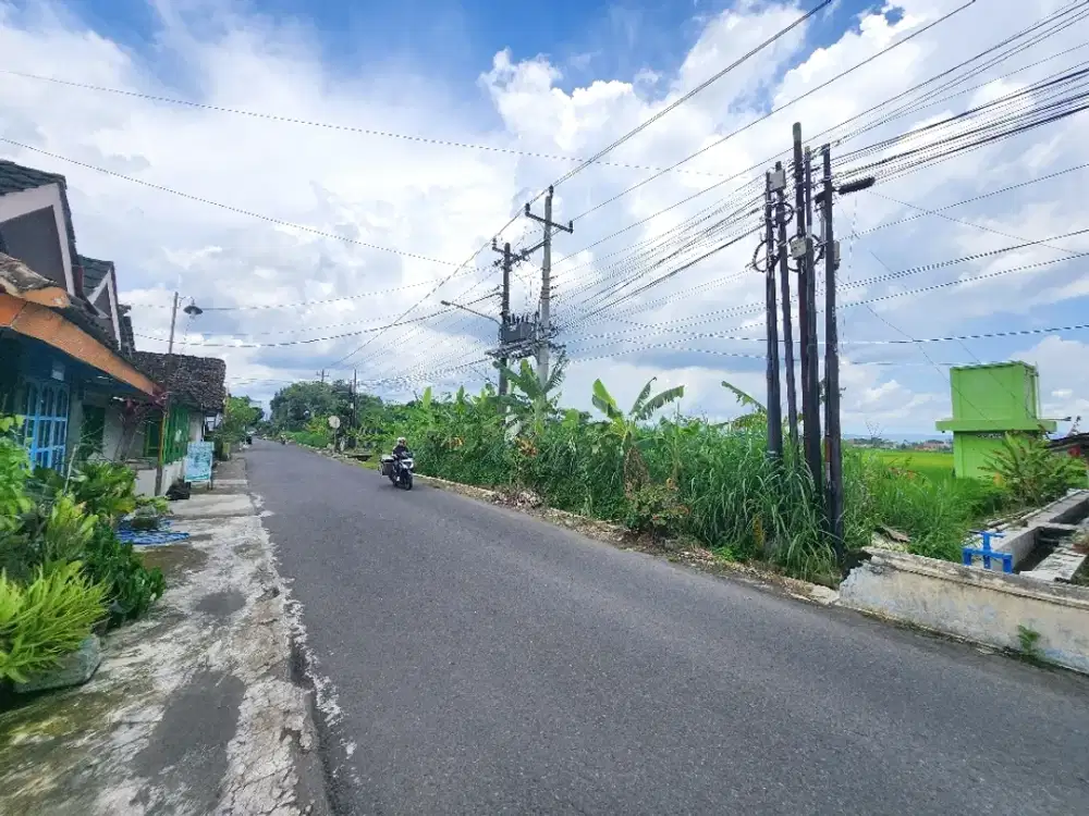 Tanah Cocok Untuk Usaha Dekat Pamella 7 Supermarket Sleman