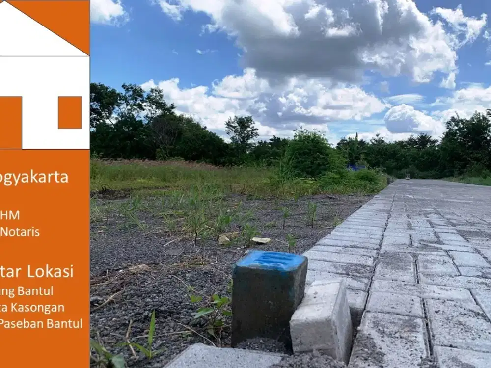 Siap Akad Notaris Tanah Dekat Trihanggo Lokasi Strategis Sleman