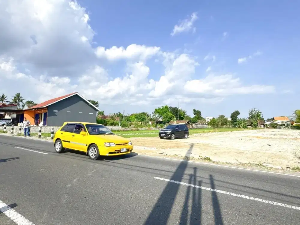 Tanah SHM, Lingkungan Asri & Dekat Polsek Godean