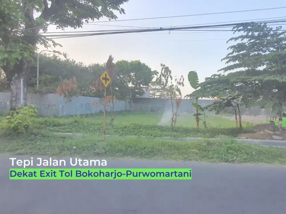 Tanah Jogja, Lokasi Tepi Jalan Purwomartani: 400jt-an