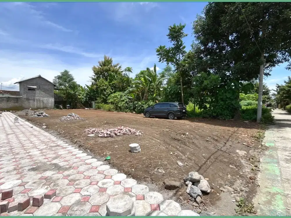 Tanah Dekat Ring Road Timur di Berbah