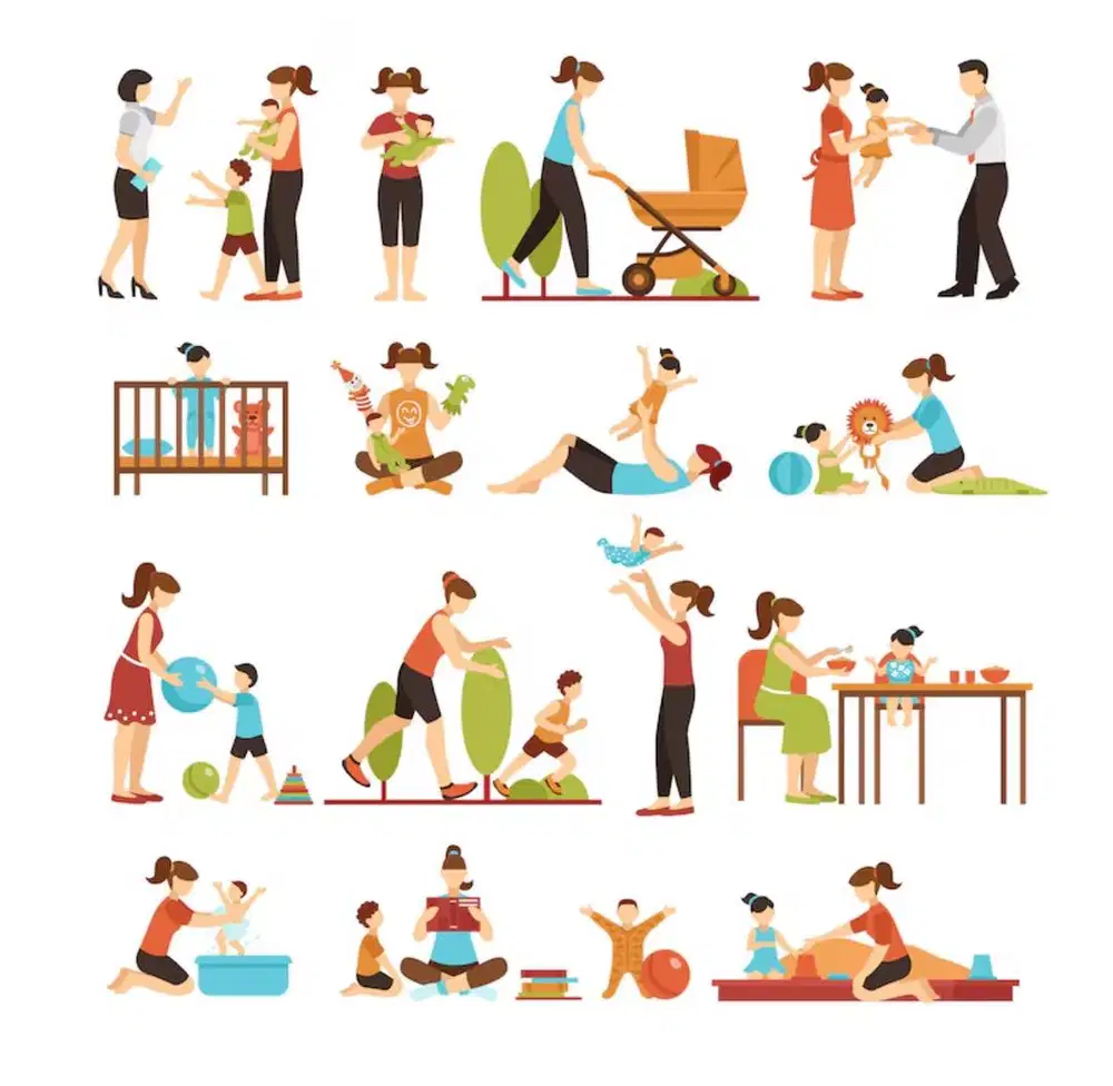 Butuh ART +  momong anak 3 tahun.