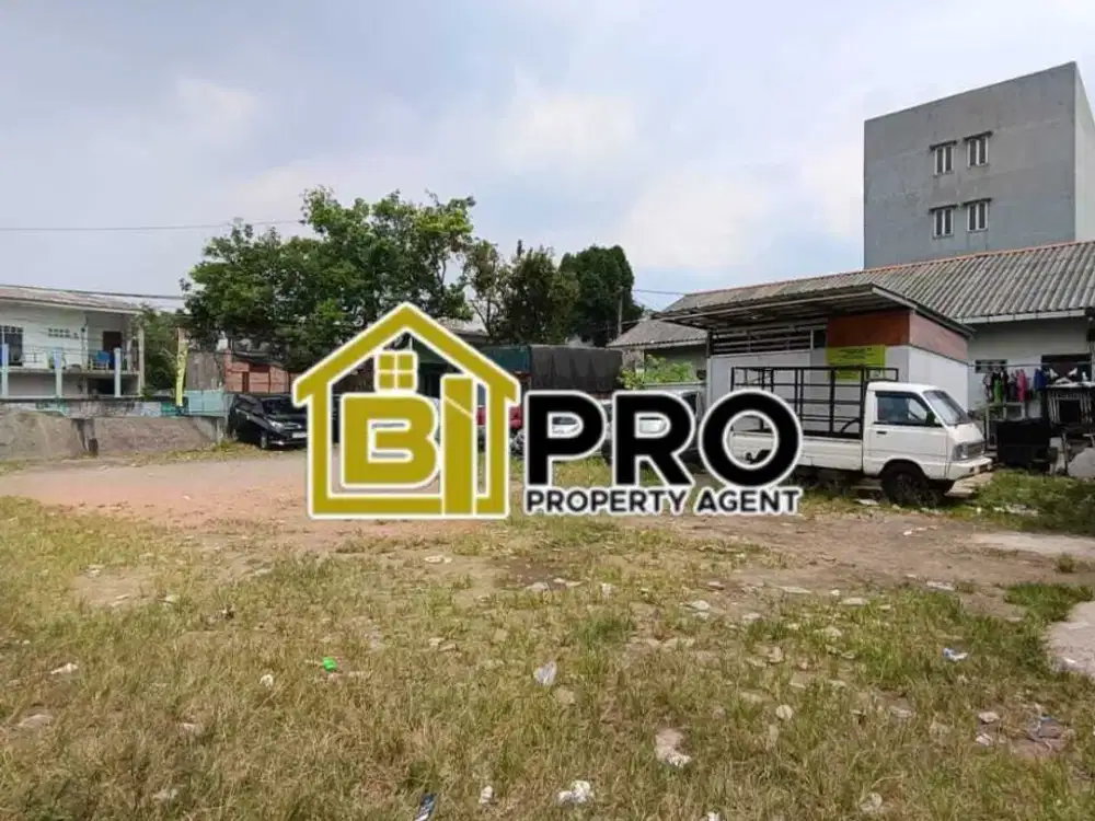 Di jual lahan strategis dan komersil di pinggir jln raya bogor