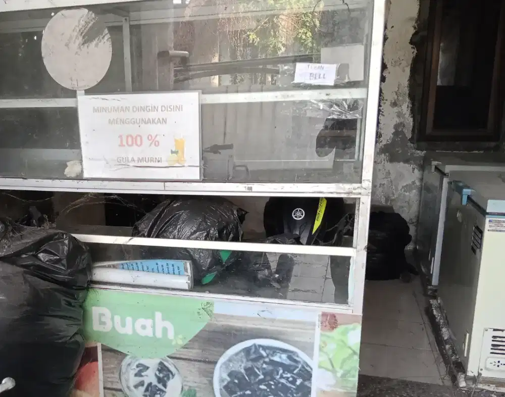 Rombong makanan /minuman aluminium