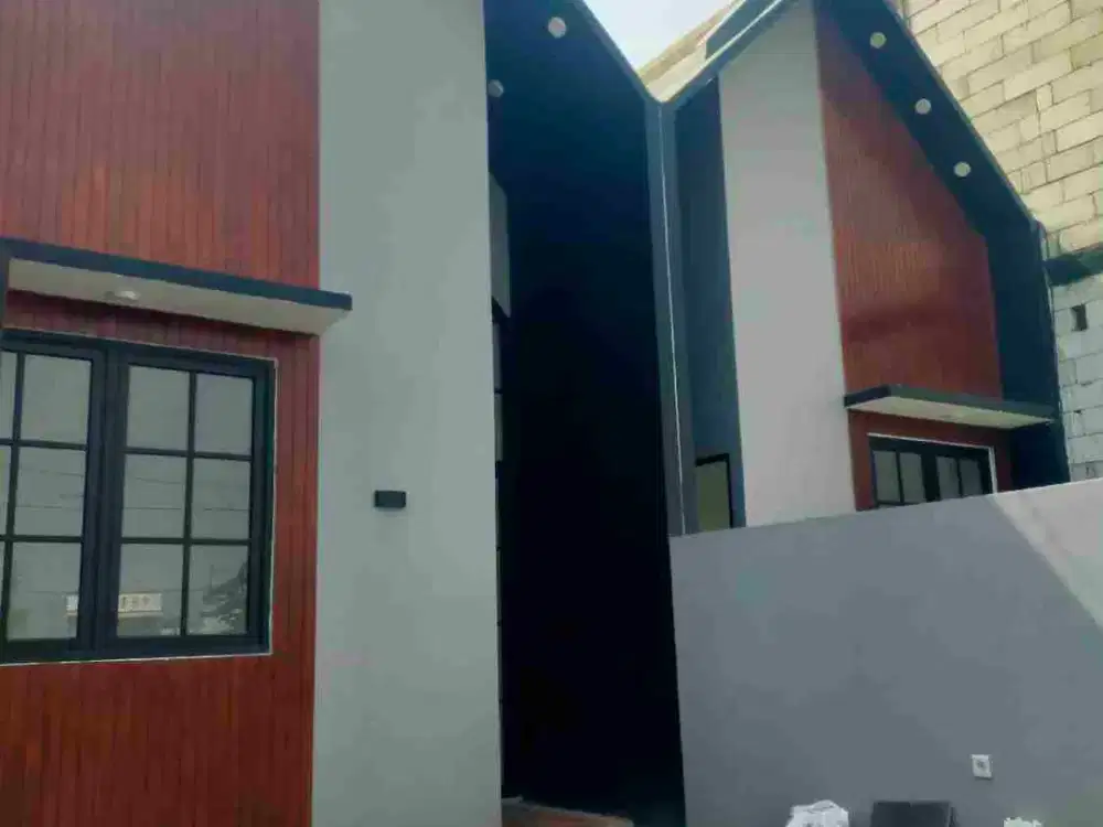 rumah 200jtan mepet Surabaya pakal free pagar kanopi dll