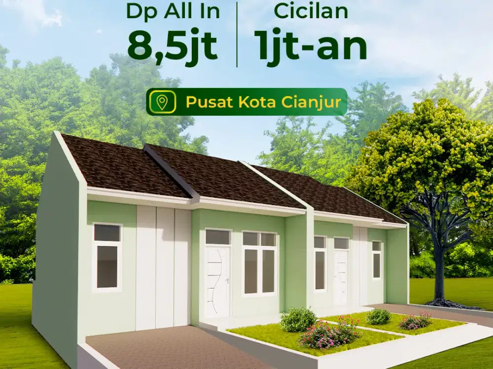 Rumah Subsidi di Pusat Kota Cianjur