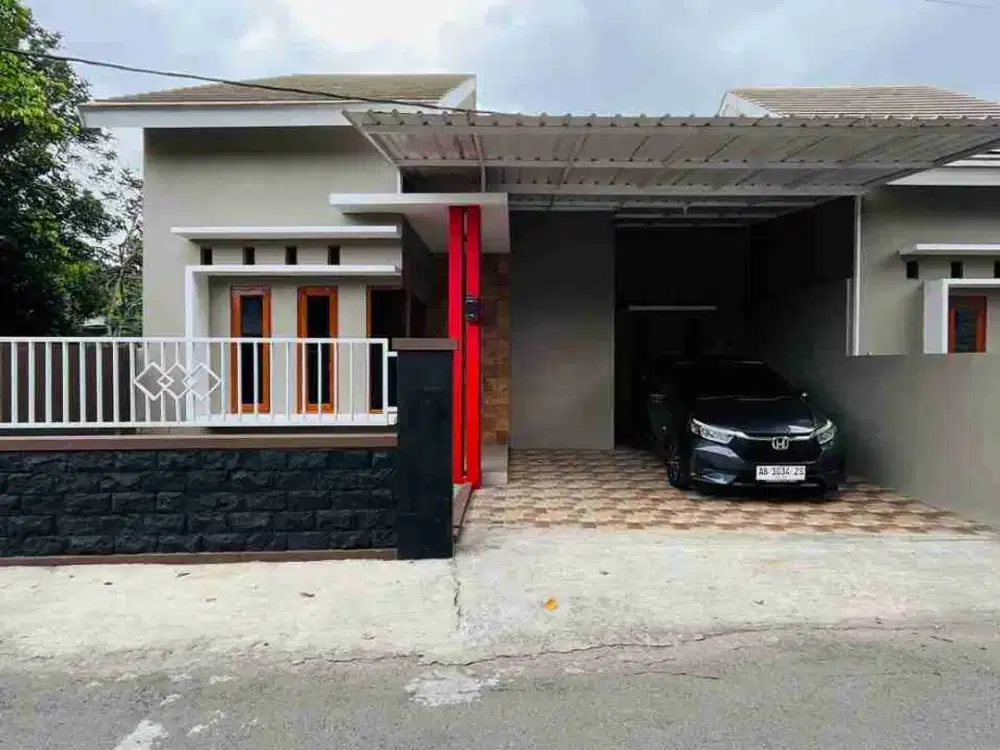 MURAH FREE ALL IN RUMAH BARU CANTIK MINIMALIS TANAH LUAS DI MRIYAN MARGOMULYO
