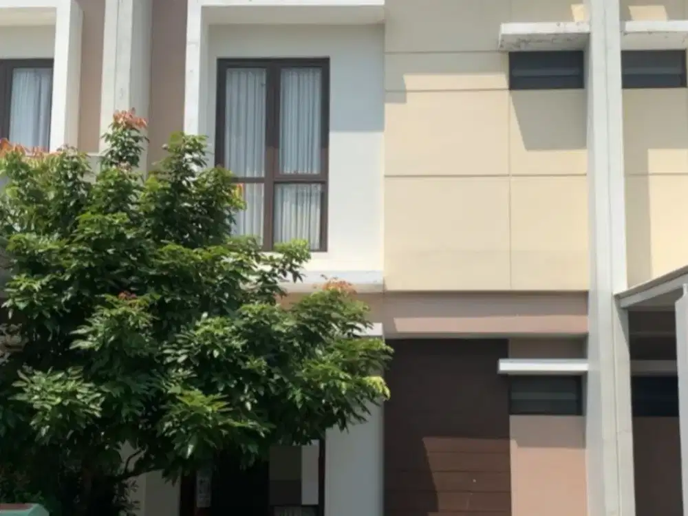 Jual Cluster Burgundy Termurah Semi Furnished Summarecon Bekasi