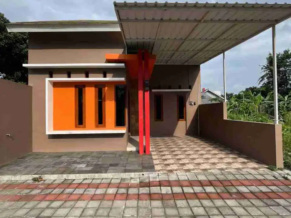 RUMAH BARU CANTIK MINIMALIS MODERN DALAM MINI CLUSTER DI SAYIDAN MLATI SLEMAN