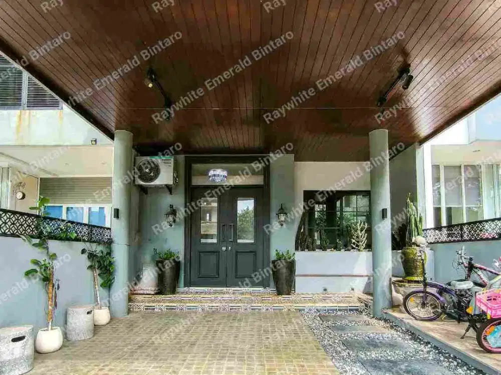 Rumah Mewah Modern Full Furnished & Renovated Bagus Siap Huni di Cluster Eksklusif Discovery Bintaro