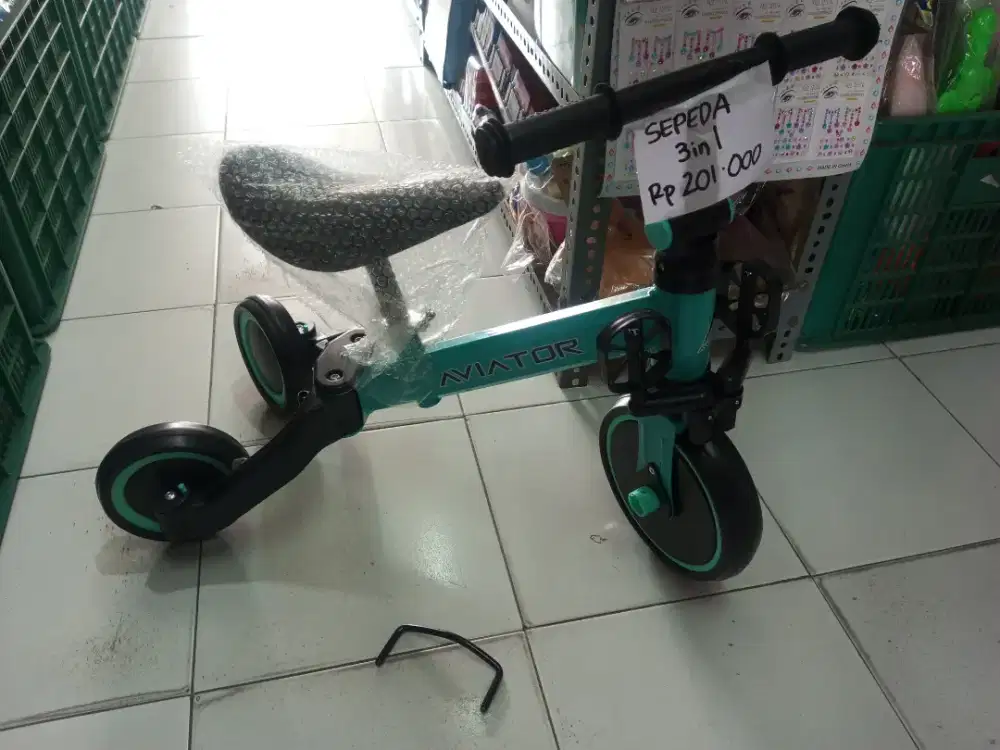 Mainan Anak Sepeda 3in1 aviator