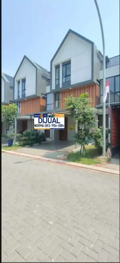 DIJUAL RUMAH BARU DEVELOPER 3 LANTAI di KOTA WISATA