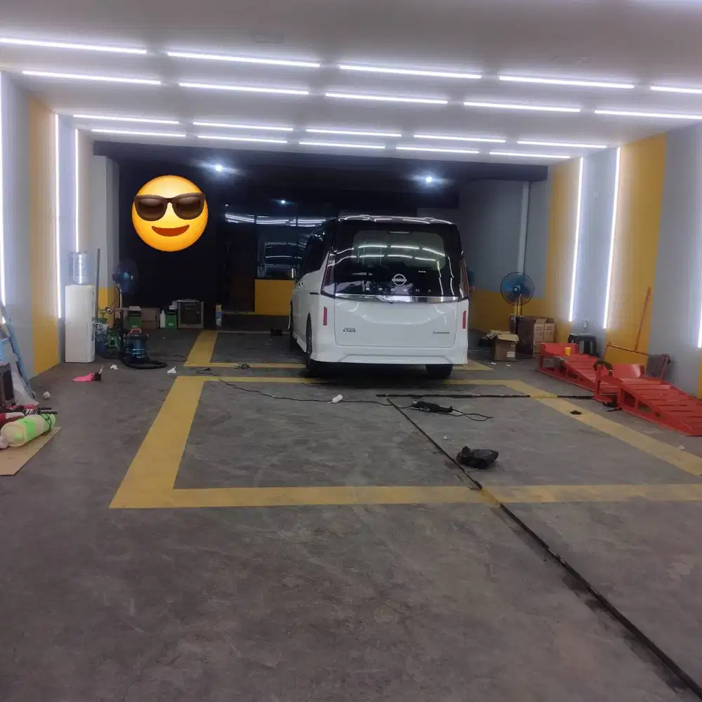 Dijual usaha Auto Detailing Coating lokasi strategis depan jalan raya