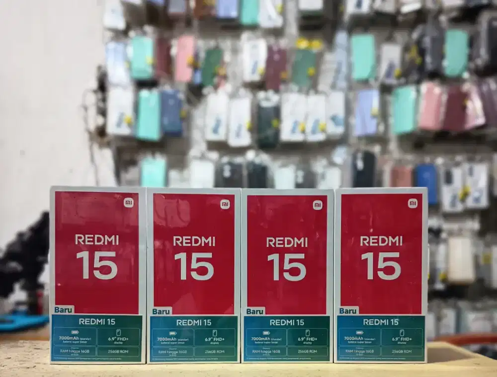 REDMI 15 RAM 8/256 GB