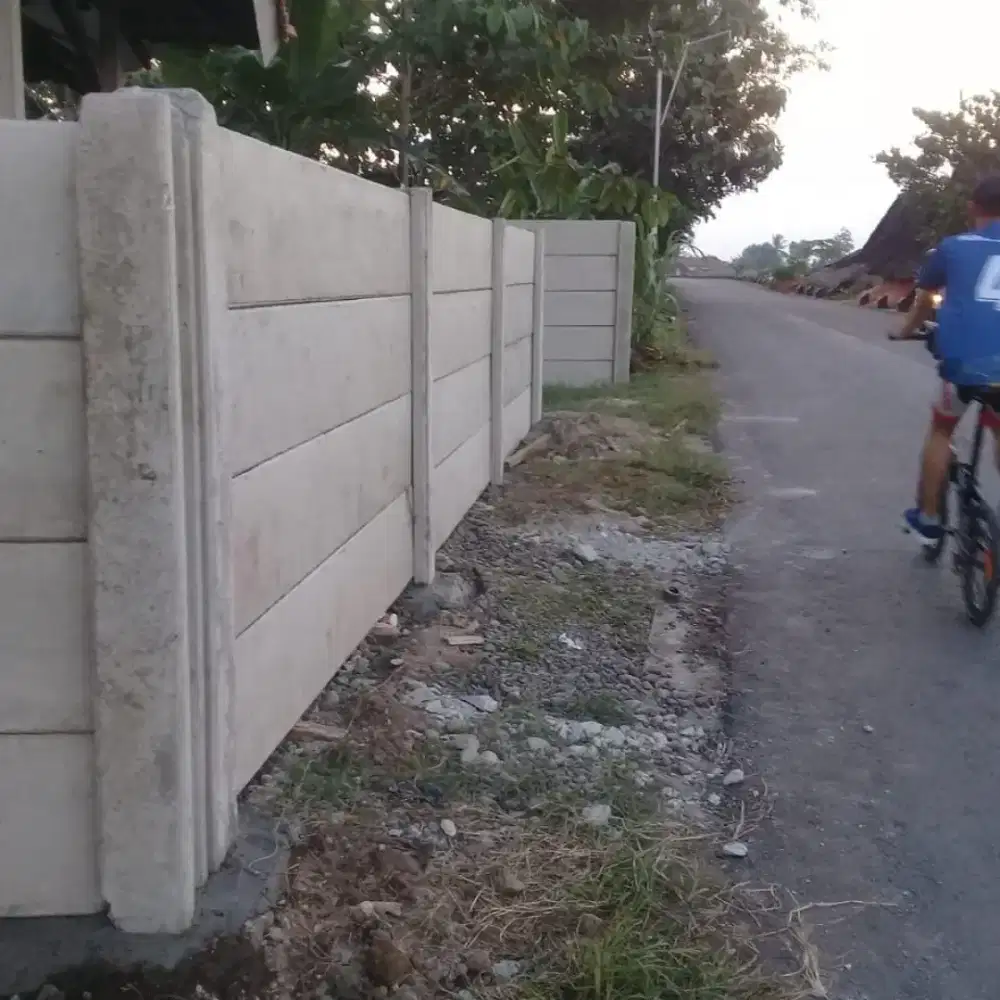 pagar panel beton precast