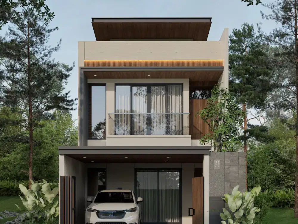 Rumah Baru Modern 2 Lantai di Taman Chrysant 1 BSD