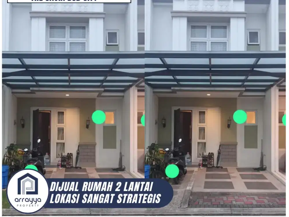 RUMAH 2 LANTAI SIAP HUNI CLUSTER THE SAVIA BSD 'ARB116