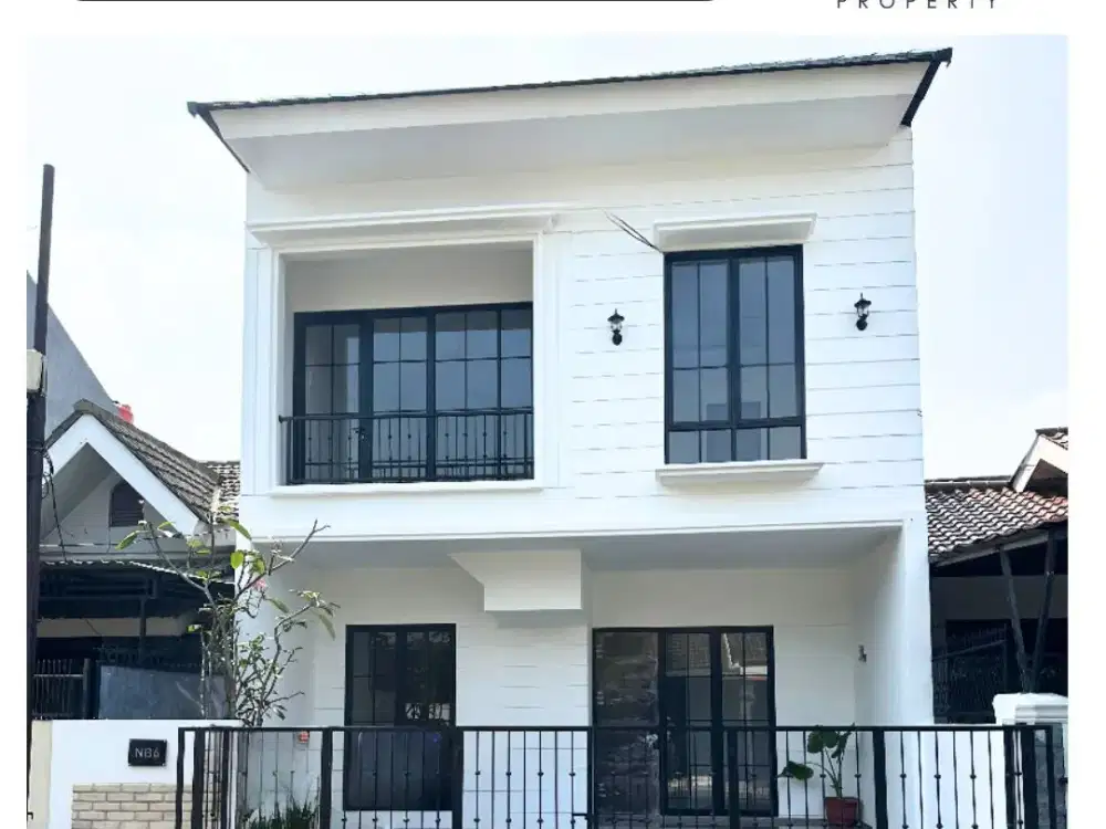 DIJUAL RUMAH CLASSIC MODERN DI NUSA LOKA BSD