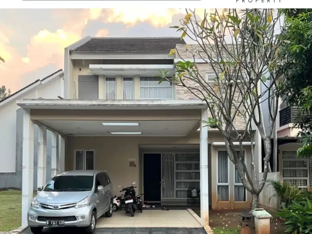 RUMAH CLUSTER THE CASTILLA 2.5 LANTAI DI BSD 'GLB131