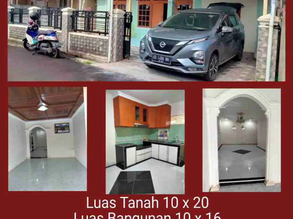 di sewakan rumah di jl purnama, lokasi strategis&rame