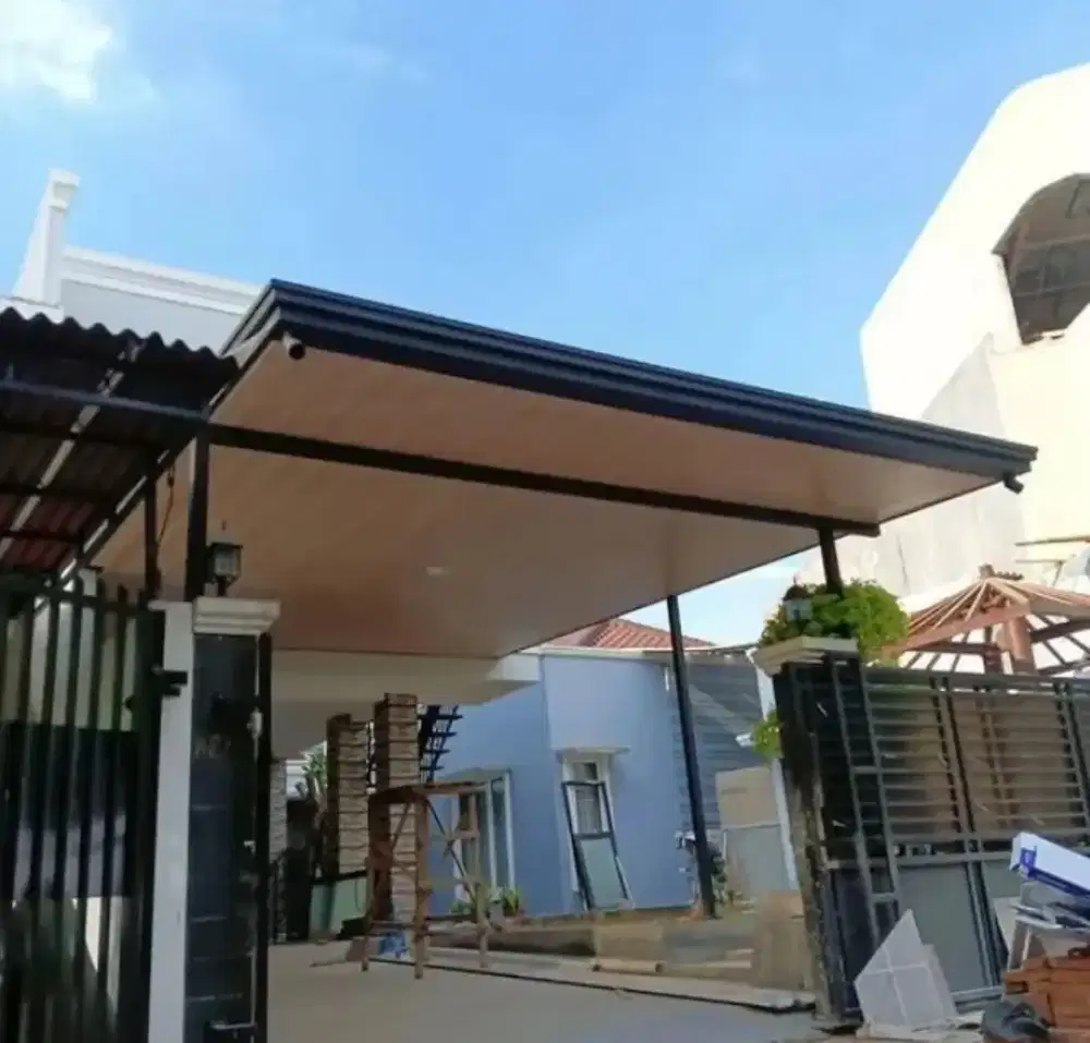 Kanopi minimalis alderon plafon pvc bergaransi #10