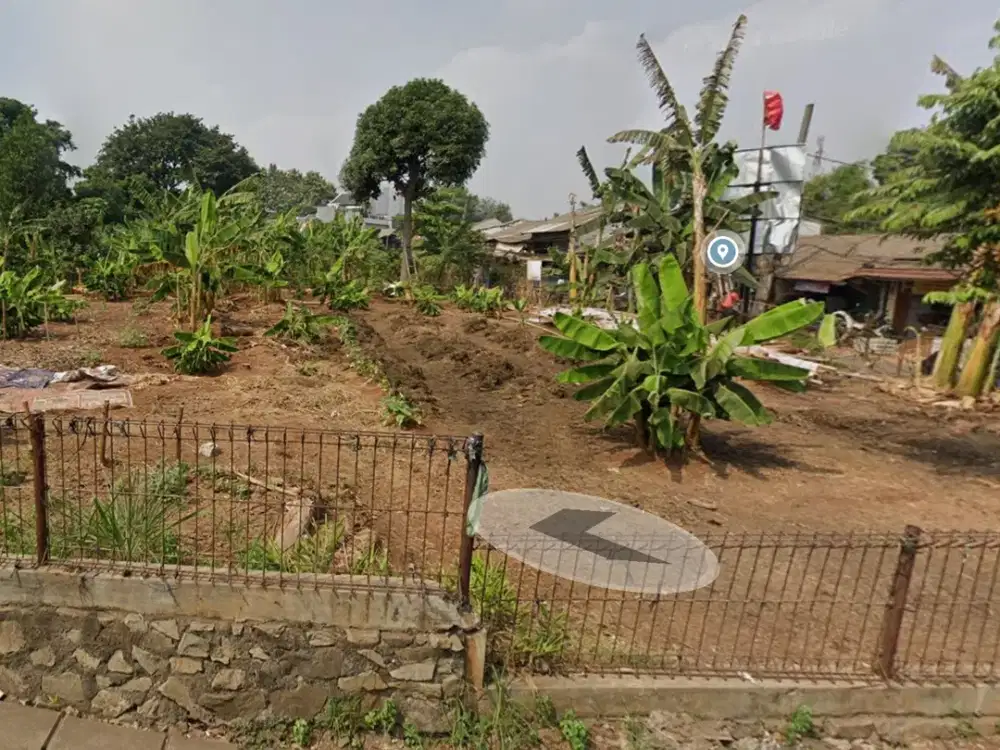 Tanah Strategis,hook, Pinggir Jalan Raya Pondok Aren, Bintaro 2965 m2