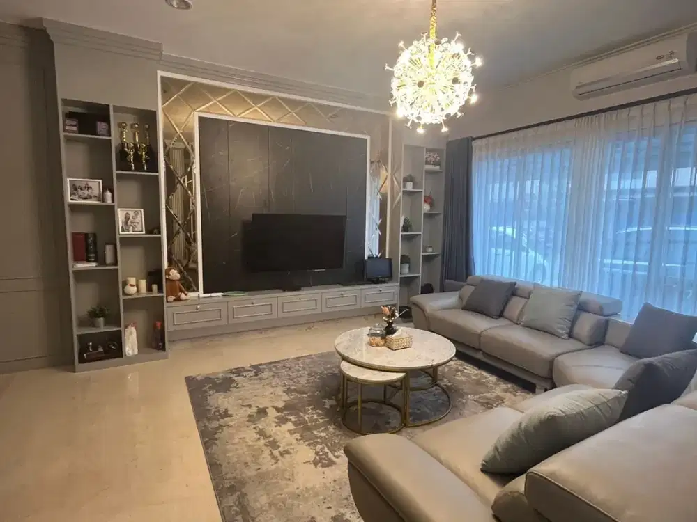 Rumah Golf Island 8x20 Full Furnished Interior