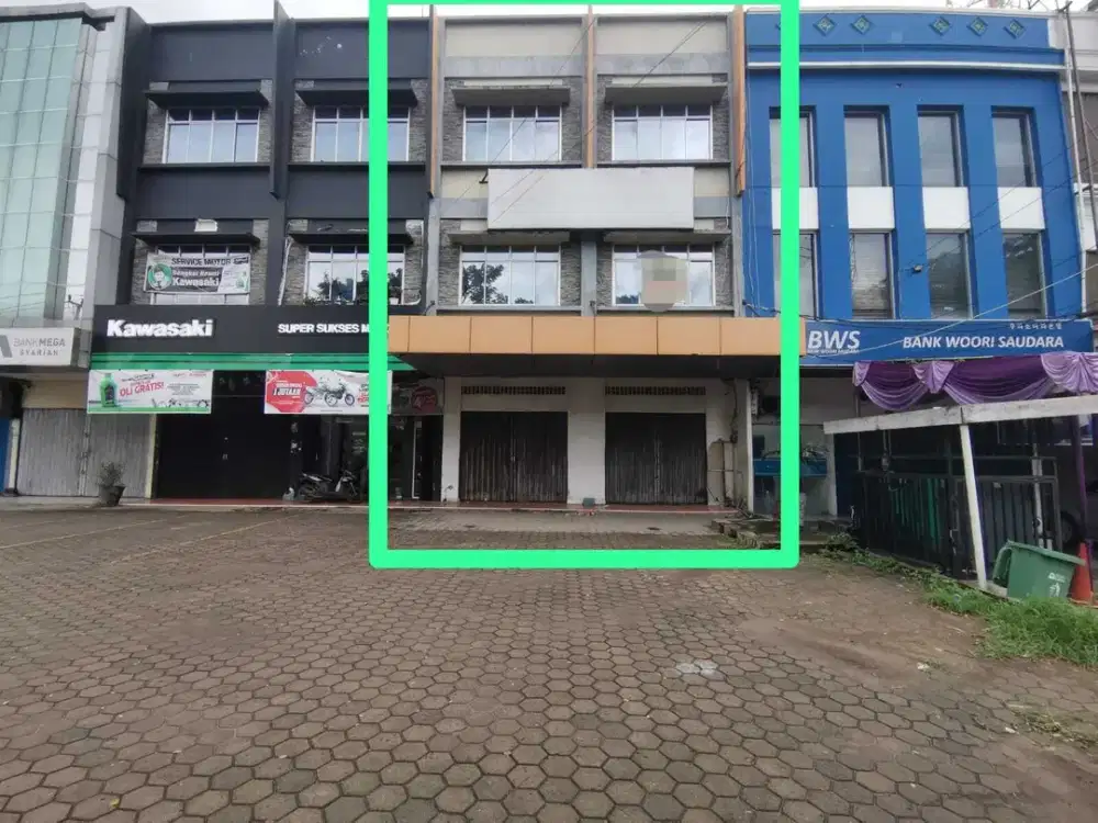 Disewakan 2 unit Ruko Gandeng Jl.Basuki Rahmat Palembang