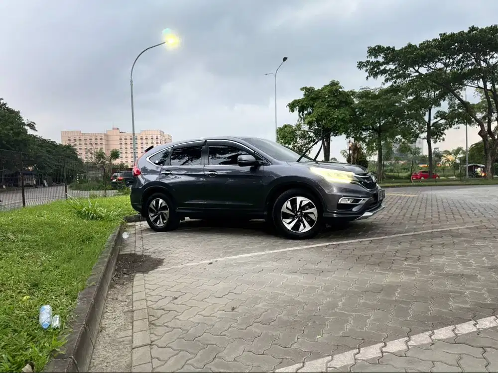 Honda Crv Prestige AT 2015 Abu - Abu