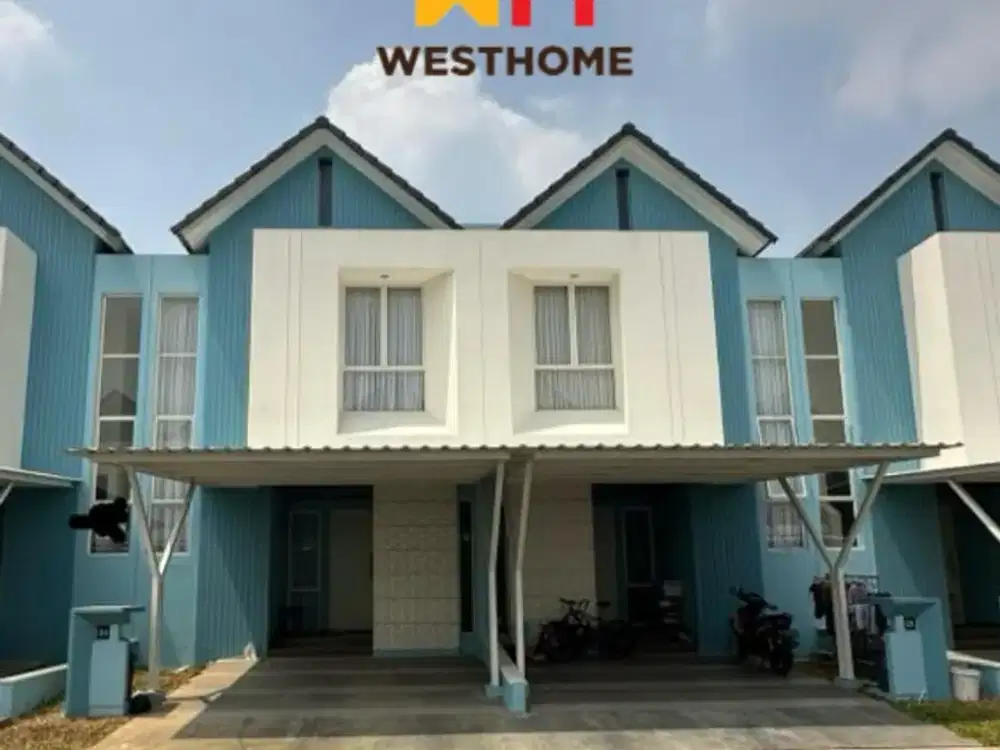 DIJUAL RUMAH SUVARNA SUTERA 8X12 CLUSTER CATRIONA FURNISH TERMURAH