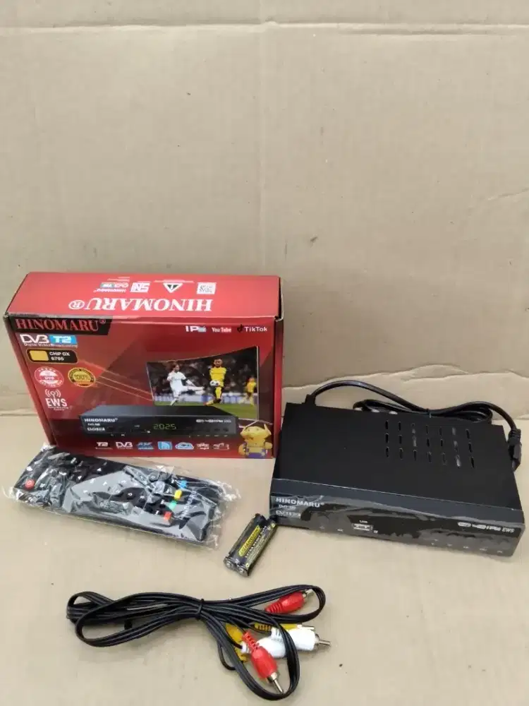 SET TOP BOX HINOMARU LENGKAP 1 SET