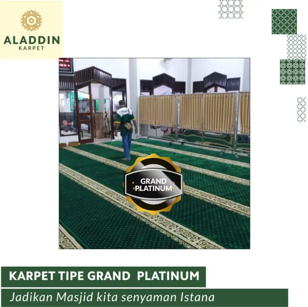 KARPET MASJID GRAND PLATINUM
