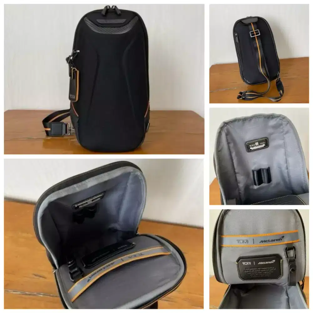 Tas T u m i Torque Mclaren Slingbag Bodybag Black Hitam
Details