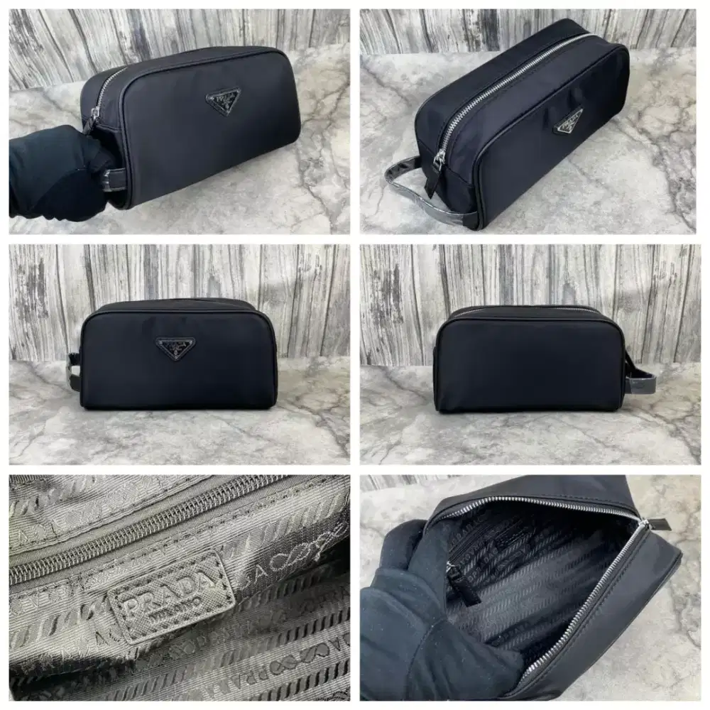 POUCH JINJING PRIA PRADA Clutch Black