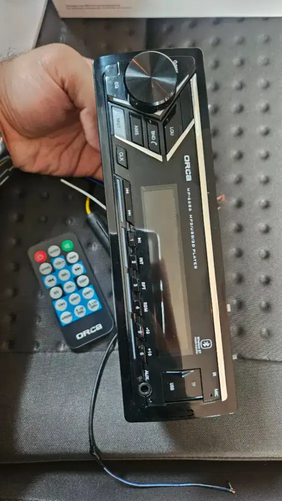 Head Unit Single Din Bluetooth Orca