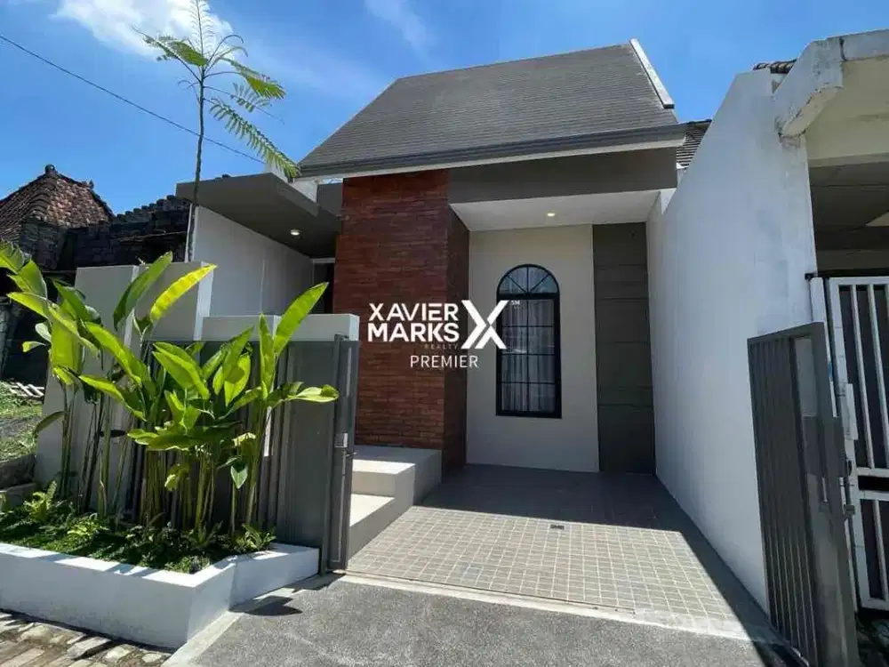 rumah baru modern gress tropical minimalis full furnish bandulan atas malang