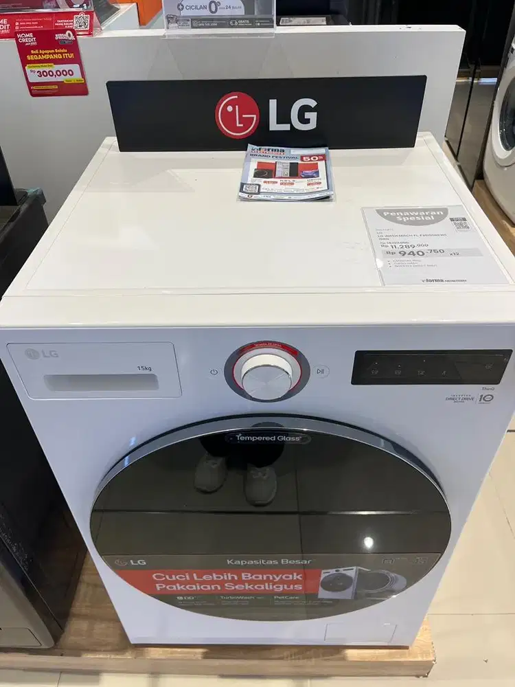 CICILAN MESIN CUCI LG FL 15KG