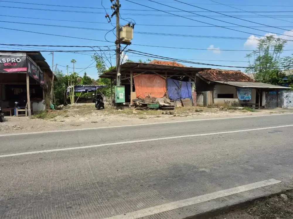 Dijual tanah pinggir jalan utama telukjambe Barat