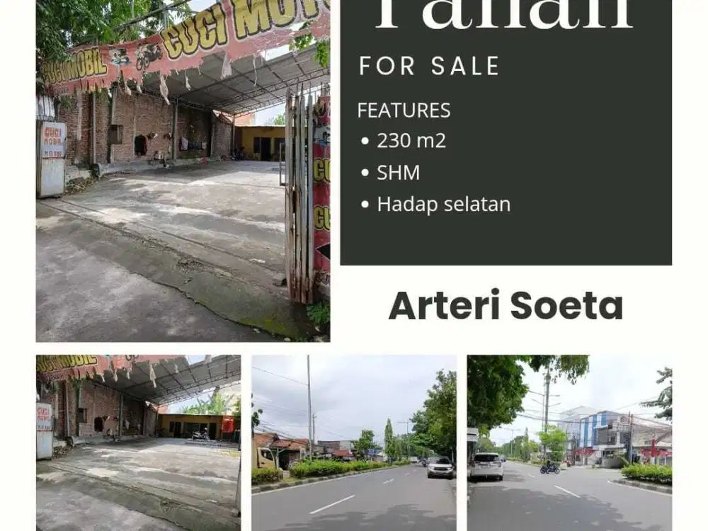 Tanah Kawasan Bisnis Arteri Soekarno Hatta Pedurungan