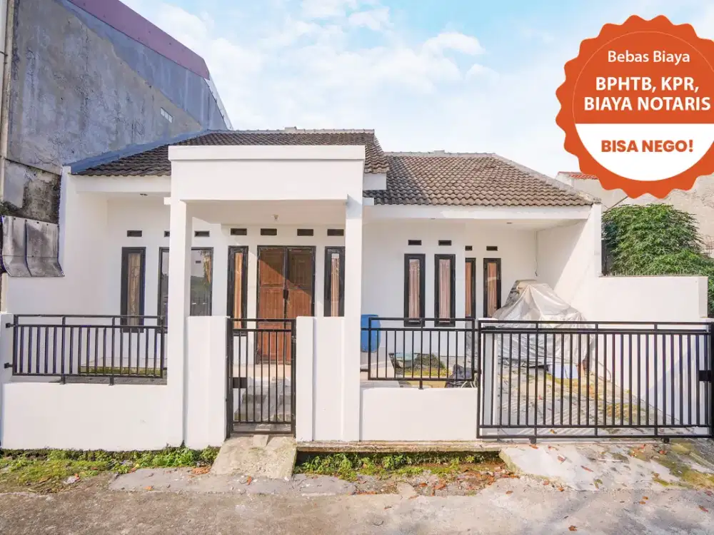 Rumah Luas Dekat Sentul Bebas Banjir Harga All In Siap KPR J-9688