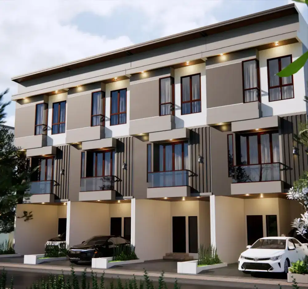 Jual Rumah Baru 3 Lantai Akses Mobil Jalan Setiabudi Jakarta Selatan