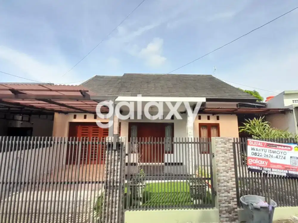 DIJUAL RUMAH dalam Cluster di Jongke, Dekat ke Masjid Suciati Saliman